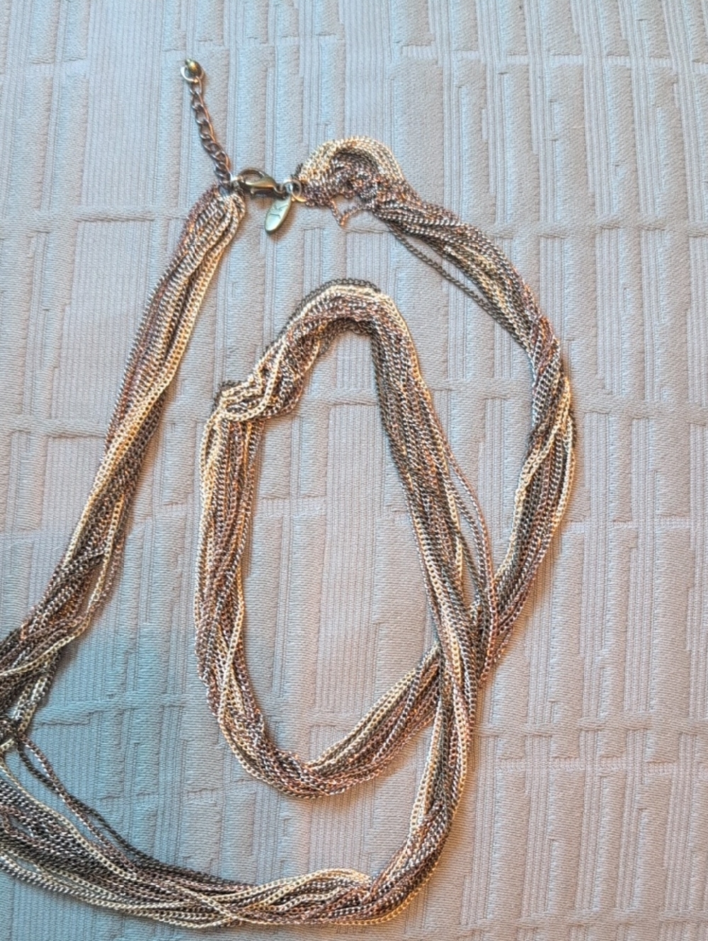 Jewel Kade Multi-Chain Gold-Tone Women's Necklace